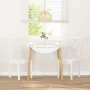Sillas de comedor 2 unidades madera maciza de caucho blanco von , Essstühle - Ref: Foro24-4102407, Preis: 116,28 €, Rabatt: %