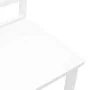 Sillas de comedor 2 unidades madera maciza de caucho blanco von , Essstühle - Ref: Foro24-4102407, Preis: 116,28 €, Rabatt: %