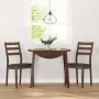 Sillas de comedor con cojines 2 uds madera maciza marrón caucho by , dining chairs - Ref: Foro24-4102516, Price: 135,58 €, Di...