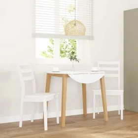 Sillas de comedor 2 unidades madera maciza de caucho blanco von , Essstühle - Ref: Foro24-4102521, Preis: 137,61 €, Rabatt: %
