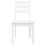 Sillas de comedor 2 unidades madera maciza de caucho blanco von , Essstühle - Ref: Foro24-4102521, Preis: 137,61 €, Rabatt: %