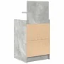 Mesilla de noche con 2 cajones gris hormigón 38x34x80 cm de , Mesitas de noche - Ref: Foro24-861361, Precio: 54,68 €, Descuen...