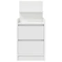 Mesillas de noche con 2 cajones 2 uds Blanco 38x34x80 cm von , Nachttische - Ref: Foro24-861356, Preis: 95,54 €, Rabatt: %