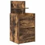 Mesilla de noche con 2 cajones roble ahumado 38x34x80 cm de , Mesitas de noche - Ref: Foro24-861363, Precio: 53,20 €, Descuen...