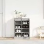Zapatero gris hormigón 57x34x76 cm madera industrial by , Shoe racks and shoe organizers - Ref: Foro24-861871, Price: 83,03 €...