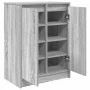 Zapatero gris Sonoma 57x34x76 cm madera de ingeniería by , Shoe racks and shoe organizers - Ref: Foro24-861873, Price: 85,32 ...
