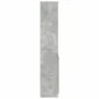 Aparador alto madera de ingeniería gris hormigón 70x35x180 cm by , Sideboards - Ref: Foro24-3328474, Price: 108,61 €, Discoun...