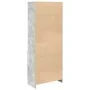 Aparador alto madera de ingeniería gris hormigón 70x35x180 cm by , Sideboards - Ref: Foro24-3328474, Price: 108,61 €, Discoun...