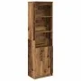 Aparador de madera vieja 50x35x180 cm Madera de ingeniería by , Sideboards - Ref: Foro24-3328469, Price: 106,33 €, Discount: %