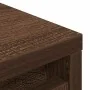 Zapatero de madera de roble marrón 29,5x34x76 cm by , Shoe racks and shoe organizers - Ref: Foro24-861865, Price: 53,09 €, Di...