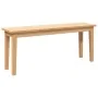 Banco 110 cm Madera Maciza Caucho von , Ess- und Küchenbänke - Ref: Foro24-4102604, Preis: 78,64 €, Rabatt: %