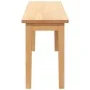 Banco 110 cm Madera Maciza Caucho von , Ess- und Küchenbänke - Ref: Foro24-4102604, Preis: 78,64 €, Rabatt: %