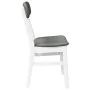 Sillas de comedor con cojines 2uds madera maciza blanco caucho von , Essstühle - Ref: Foro24-4102439, Preis: 154,67 €, Rabatt: %