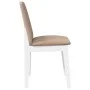 Sillas de comedor con cojines 2uds madera maciza blanco caucho von , Essstühle - Ref: Foro24-4102447, Preis: 122,78 €, Rabatt: %