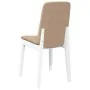Sillas de comedor con cojines 2uds madera maciza blanco caucho von , Essstühle - Ref: Foro24-4102447, Preis: 122,78 €, Rabatt: %