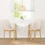 Sillas de comedor con cojines 2 uds madera maciza caucho von , Essstühle - Ref: Foro24-4102445, Preis: 122,32 €, Rabatt: %