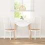 Sillas de comedor 2 unidades madera maciza de caucho blanco von , Essstühle - Ref: Foro24-4102458, Preis: 148,12 €, Rabatt: %