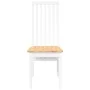 Sillas de comedor 2 unidades madera maciza de caucho blanco von , Essstühle - Ref: Foro24-4102458, Preis: 148,12 €, Rabatt: %