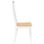 Sillas de comedor 2 unidades madera maciza de caucho blanco von , Essstühle - Ref: Foro24-4102458, Preis: 148,12 €, Rabatt: %