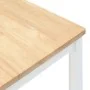 Sillas de comedor 2 unidades madera maciza de caucho blanco von , Essstühle - Ref: Foro24-4102458, Preis: 148,12 €, Rabatt: %