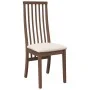 Sillas de comedor con cojines 2 uds madera maciza marrón caucho von , Essstühle - Ref: Foro24-4102453, Preis: 145,65 €, Rabat...