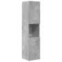 Set muebles de baño 5 piezas madera ingeniería gris hormigón by , Bathroom furniture - Ref: Foro24-3324904, Price: 258,44 €, ...