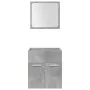Set muebles de baño 5 piezas madera ingeniería gris hormigón by , Bathroom furniture - Ref: Foro24-3324904, Price: 258,44 €, ...
