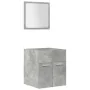 Set muebles de baño 5 piezas madera ingeniería gris hormigón by , Bathroom furniture - Ref: Foro24-3324904, Price: 258,44 €, ...