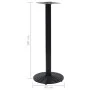 Pata de mesa de bistró negra Ø43x107 cm Hierro fundido by , Table legs - Ref: Foro24-325427, Price: 105,00 €, Discount: %