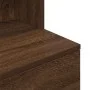 Mesilla de noche roble marrón 39x35x125 cm madera de ingeniería von , Nachttische - Ref: Foro24-861316, Preis: 70,70 €, Rabat...