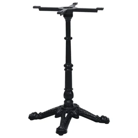 Pata de mesa de bistró negra 52x52x72 cm de hierro fundido by , Table legs - Ref: Foro24-325433, Price: 105,14 €, Discount: %