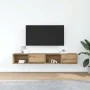 Muebles para TV 2 uds madera roble artisan 80x31x25,5 cm de , Muebles TV - Ref: Foro24-861471, Precio: 85,76 €, Descuento: %