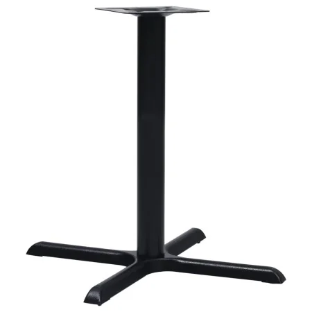 Pata de mesa de bistró negra 76x76x72 cm de hierro fundido by , Table legs - Ref: Foro24-325431, Price: 80,67 €, Discount: %