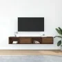 Muebles de TV 2uds Roble marrón 80x31x25,5 cm Madera ingeniería von , TV-Möbel - Ref: Foro24-861467, Preis: 73,53 €, Rabatt: %