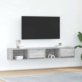 Muebles de TV 2 uds madera ingeniería gris Sonoma 80x31x25,5 cm von , TV-Möbel - Ref: Foro24-861465, Preis: 72,87 €, Rabatt: %