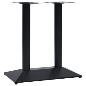 Pata de mesa de bistró negra 70x40x72 cm de hierro fundido by , Table legs - Ref: Foro24-325438, Price: 109,01 €, Discount: %