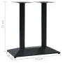 Pata de mesa de bistró negra 70x40x72 cm de hierro fundido by , Table legs - Ref: Foro24-325438, Price: 109,01 €, Discount: %