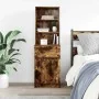 Mesilla de noche roble ahumado 39x35x125 cm Madera ingeniería by , Nightstands - Ref: Foro24-861314, Price: 68,86 €, Discount: %