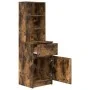 Mesilla de noche roble ahumado 39x35x125 cm Madera ingeniería by , Nightstands - Ref: Foro24-861314, Price: 68,86 €, Discount: %