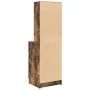 Mesilla de noche roble ahumado 39x35x125 cm Madera ingeniería by , Nightstands - Ref: Foro24-861314, Price: 68,86 €, Discount: %