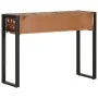 Mesa consola multicolor madera maciza reciclada 100x35x75 cm by , console tables - Ref: Foro24-4015928, Price: 146,24 €, Disc...