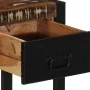 Mesa consola multicolor madera maciza reciclada 100x35x75 cm by , console tables - Ref: Foro24-4015928, Price: 146,24 €, Disc...