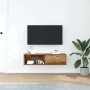 Mueble para TV madera contrachapada envejecida 100x31x25,5 cm de , Muebles TV - Ref: Foro24-861486, Precio: 57,81 €, Descuent...