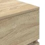 Mesilla de noche roble Sonoma 39x35x65 cm Madera de ingeniería by , Nightstands - Ref: Foro24-861323, Price: 50,57 €, Discoun...