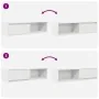 Muebles de TV 2 uds Blanco 100x31x25,5 cm Madera de ingeniería by , TV Furniture - Ref: Foro24-861473, Price: 93,74 €, Discou...