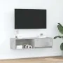 Mueble de TV madera contrachapada gris hormigón 100x31x25,5 cm von , TV-Möbel - Ref: Foro24-861478, Preis: 52,14 €, Rabatt: %