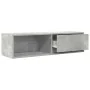 Mueble de TV madera contrachapada gris hormigón 100x31x25,5 cm von , TV-Möbel - Ref: Foro24-861478, Preis: 52,14 €, Rabatt: %