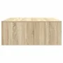 Mesa de centro con cajones roble Sonoma 100x100x40 cm de , Mesas de centro - Ref: Foro24-3328401, Precio: 164,79 €, Descuento: %
