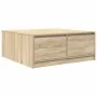 Mesa de centro con cajones roble Sonoma 100x100x40 cm de , Mesas de centro - Ref: Foro24-3328401, Precio: 164,79 €, Descuento: %