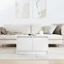 Mesa de centro con cajones blanca 70,5x70x40 cm de , Mesas de centro - Ref: Foro24-3328408, Precio: 104,64 €, Descuento: %